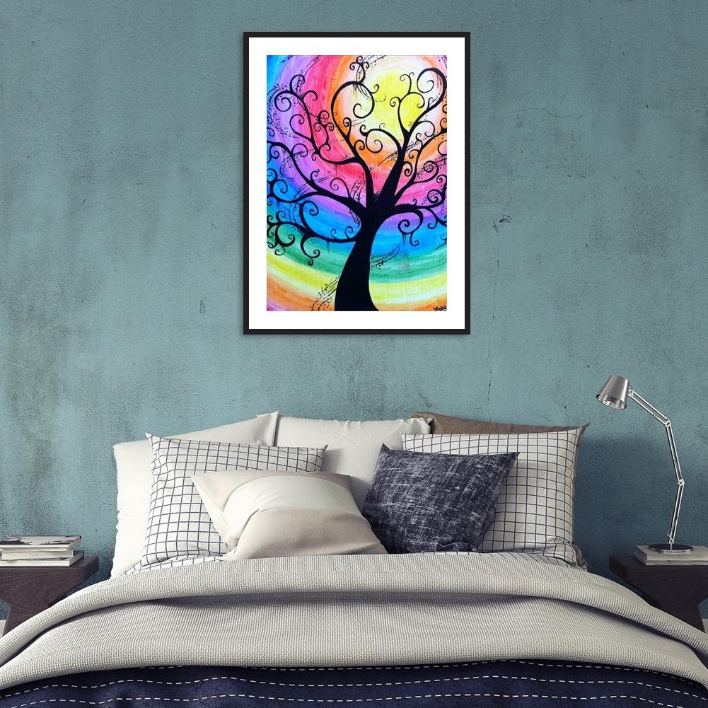 5D DIY Diamond Painting Kit - Full Round - Fantasy Tree