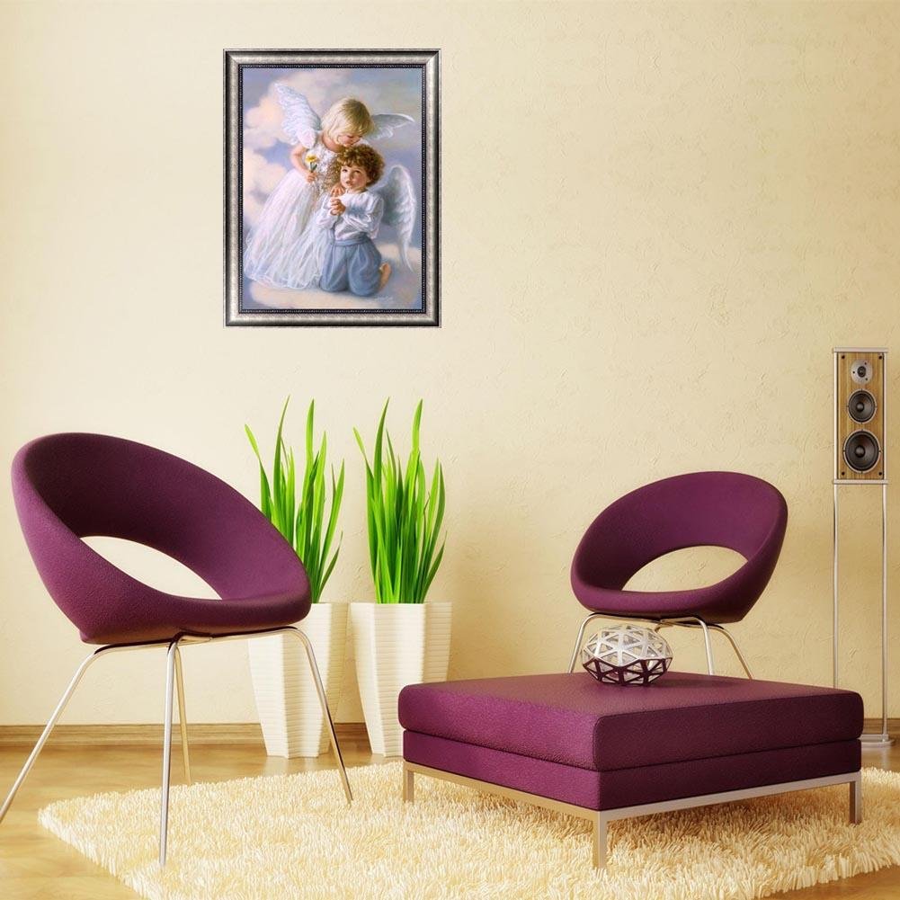 Diamond Painting - Full Round - Cute Angels(35*45cm)