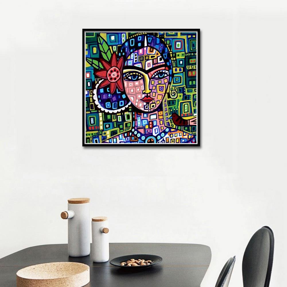 Diamond Painting - Full Round - Abstract Woman