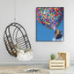  Paint By Number Oil Painting Balloon House Art Picture Craft