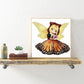 5D DIY Diamond Painting Kit - Full Round - Cute Big Eyes Doll E