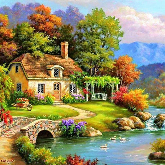 Rural Scenery | Full Square Diamond Painting Kits