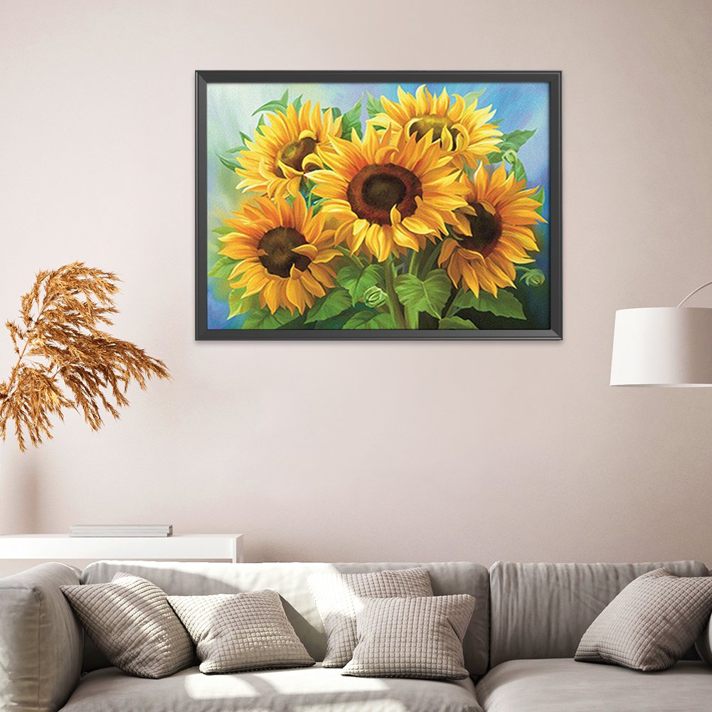 11ct Stamped Cross Stitch - Flower(50*65cm)