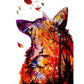 diamond painting art autumn nature animal scenery