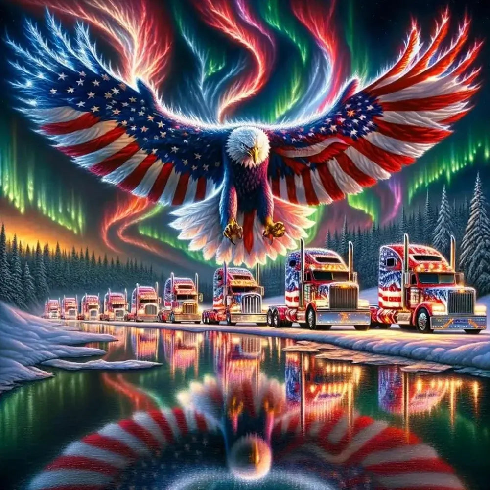 American Eagle Diamond Painting Kit
