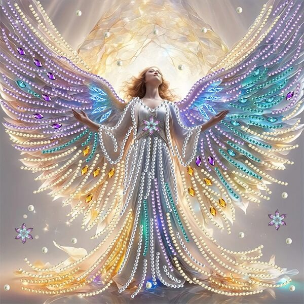 DIY Angel Crystal Rhinestone Diamond Painting Kit