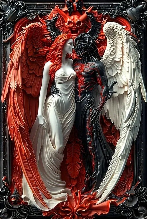 5D DIY The Angels Diamond Painting