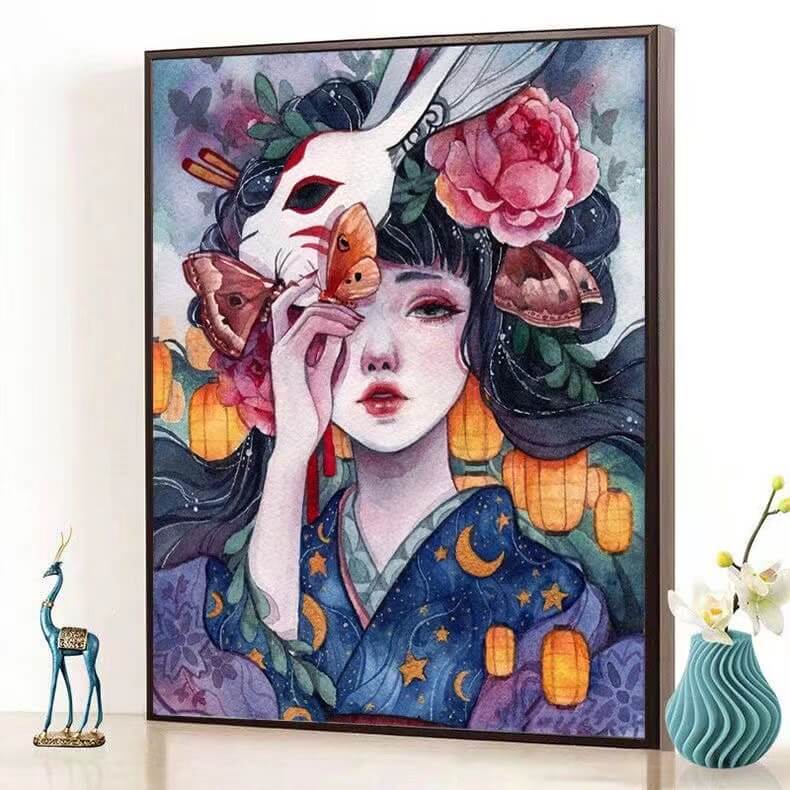 Anime Character 5D DIY Full Drill Diamond Embroidery Painting Kit