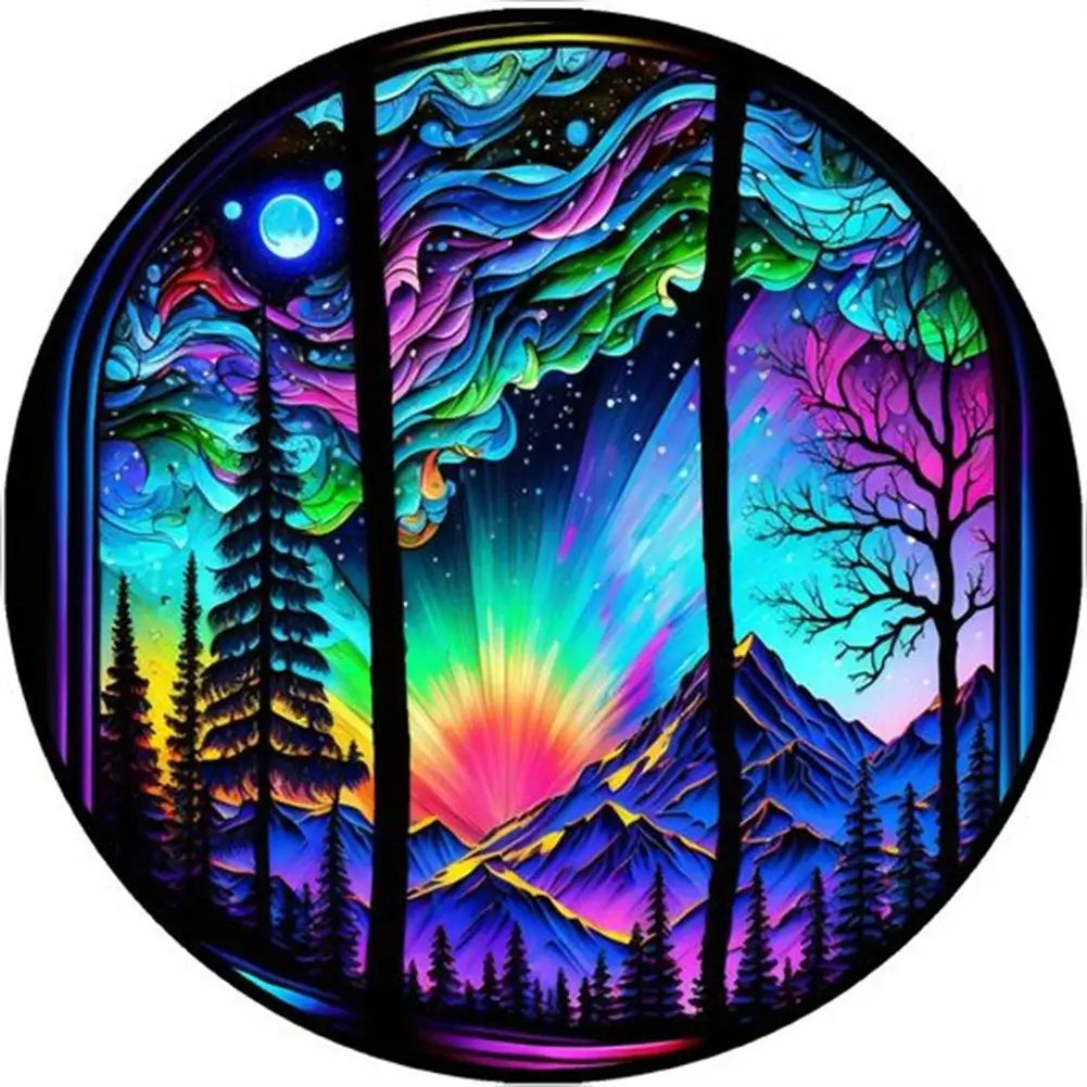 Aurora Nightscape 5D DIY Diamond Painting 