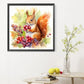 autumn squirrel diamond painting kit