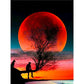 Tree In Sunset Diamond Painting Kit