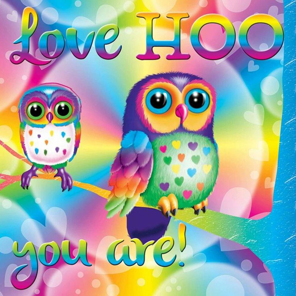 5D Diy Diamond Painting Kit Full Round Beads Cartoon Owl
