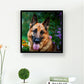 Diamond Painting - Partial Round - Dog A