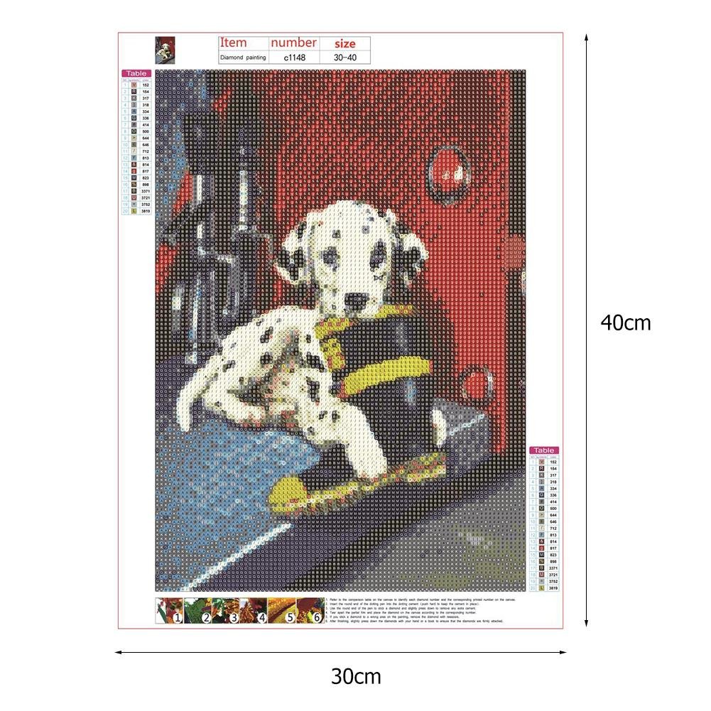 Diamond Painting - Full Round - Bambi Dog