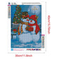 Diamond Painting - Full Round - Snowman T