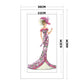 14ct Stamped Cross Stitch - Noblewoman(36*66cm) C