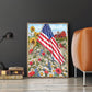 Diamond Painting - Full Round - Flag Rose A