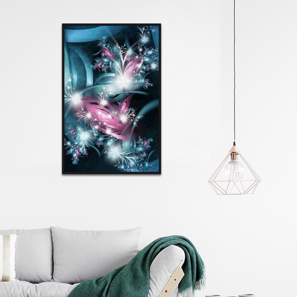 Diamond Painting - Full Round - Fantasy Flower C