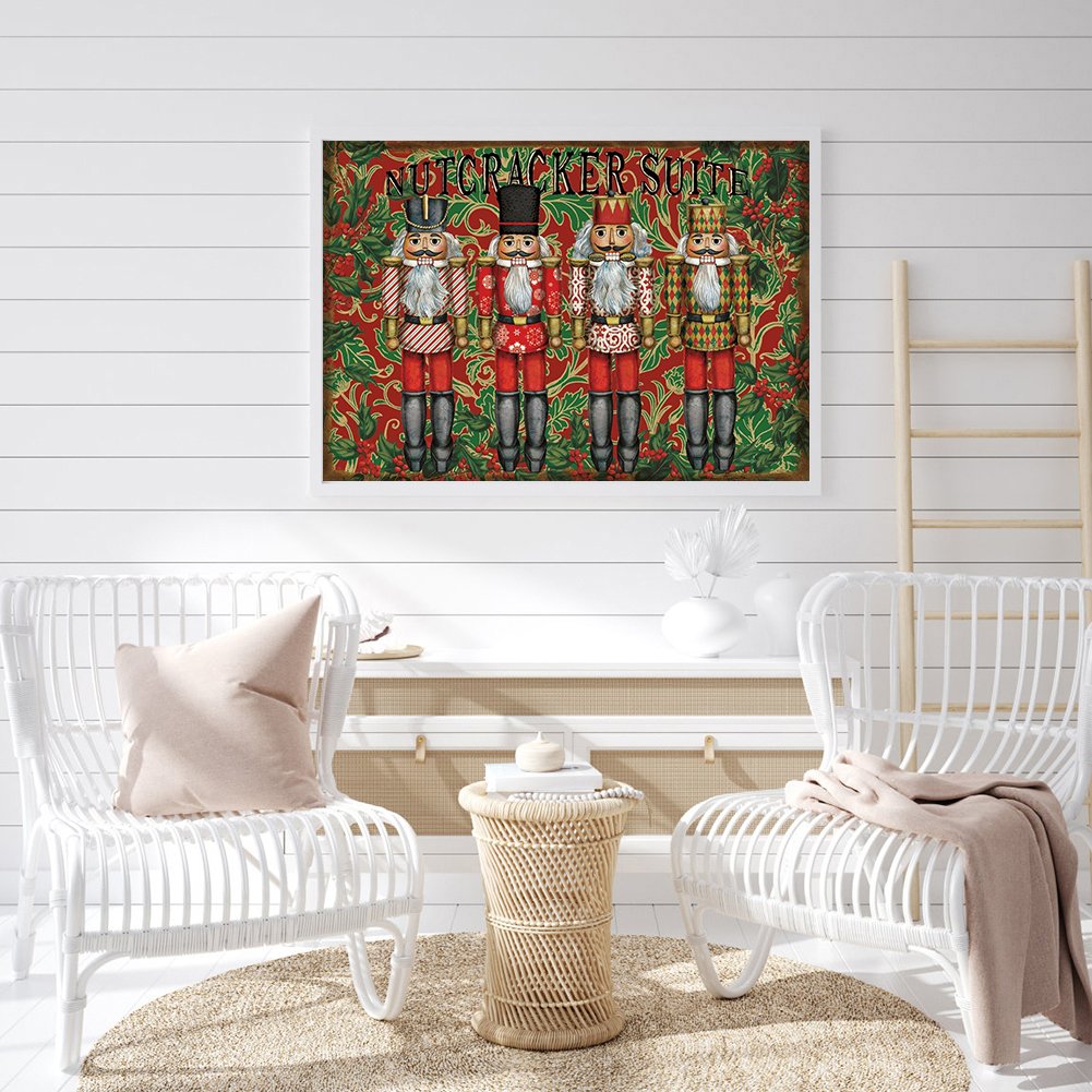 Diamond Painting - Full Round - Cute Nutcracker