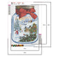 Diamond Painting - Full Round - Bottle Snow Scene