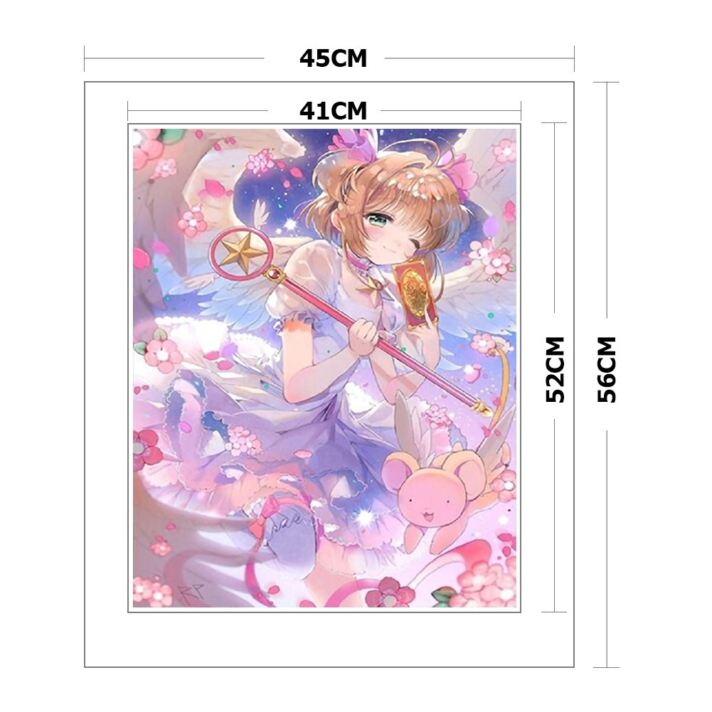 11ct Stamped Cross Stitch - Cardcaptor Sakura (45*56cm)