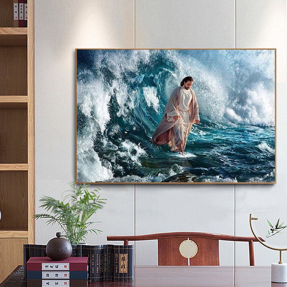 Diamond Painting - Full Round - Jesus 4