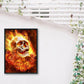 5D DIY Diamond Painting Kit - Full Round - Fire Skull