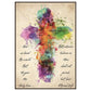 Diamond Painting - Full Round - Cross Colorful