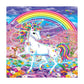 Diamond Painting - Full Round -  Rainbow White Unicorn