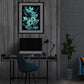 Luminous Diamond Painting - Full Round - Flower