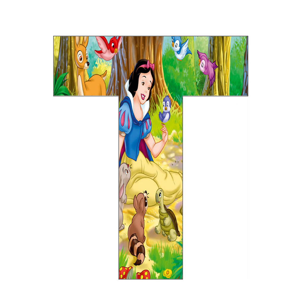 Diamond Paintings Art Full Drill Letter Snow White