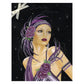 11CT Stamped Cross Stitch Woman (30*40cm)