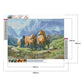 Diamond Painting - Full Round - Horses D