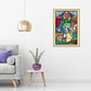 Beauty & The Beast Stained Glass Disney Diamond Painting On Canvas