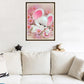Diamond Painting - Partial Round - Cute White Mouse