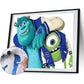 monsters university digital oil painting by numbers