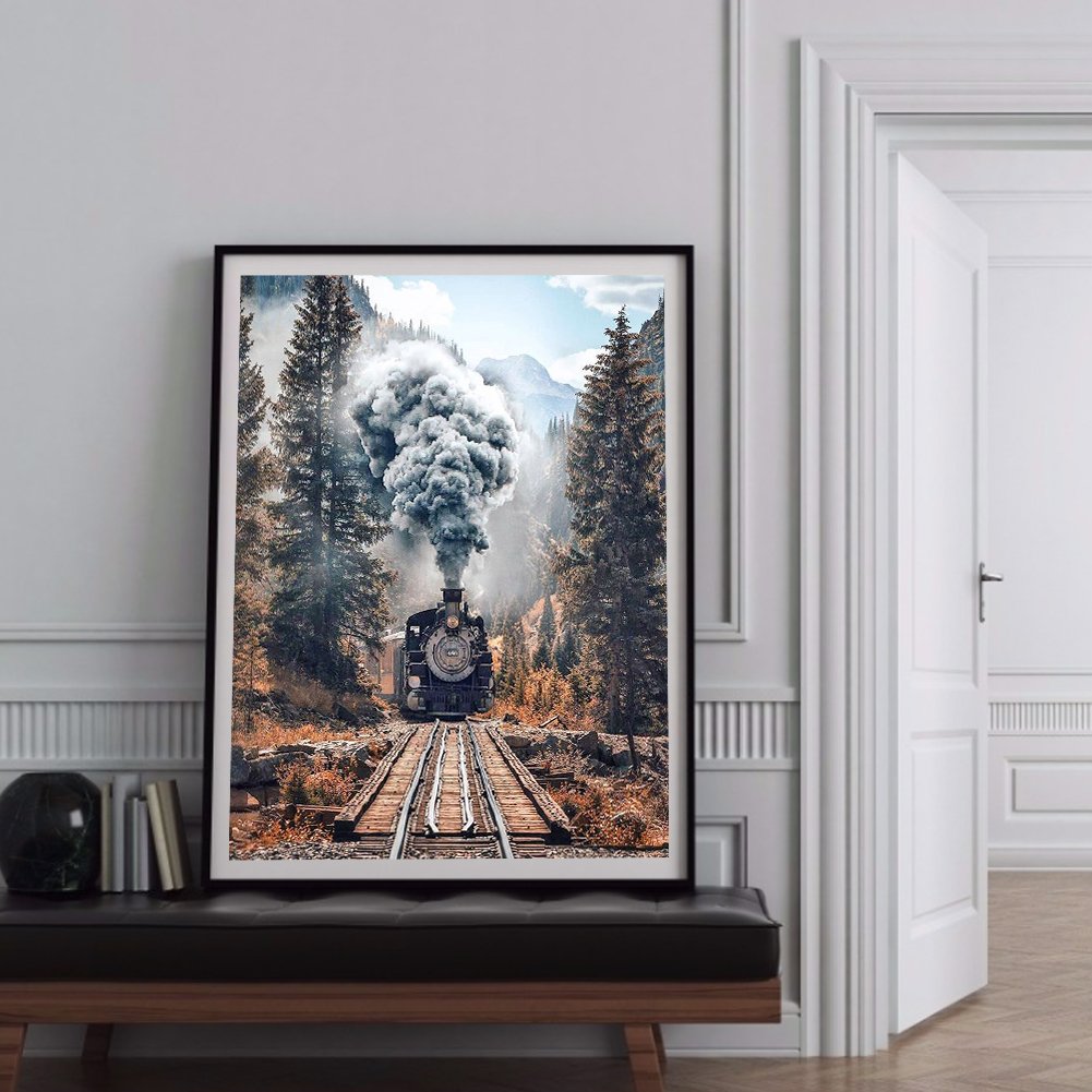 Diamond Painting - Full Round - Train A