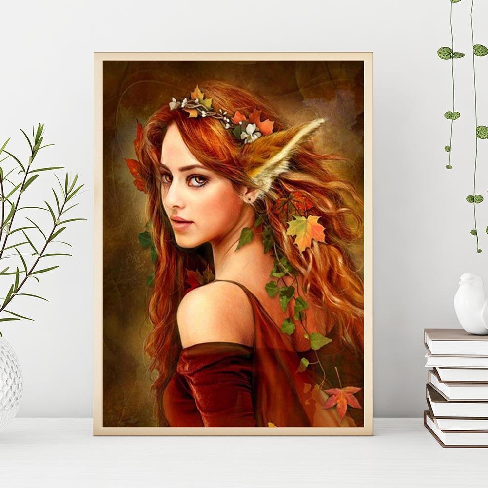Diamond Painting - Full Round - Fairy Girl B