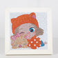 Cartoon Baby Girl Crystal Rhinestone Diamond Painting For Kids