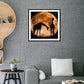 Diamond Painting - Full Round - Moon Giraffe