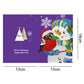 DIY Diamond Painting Greeting Card - Snowman C