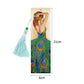 2pcs 5D Special Shape Diamond Painting Bookmark Mosaic Leather Page Marker