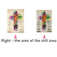 Diamond Painting - Full Round - Cross Colorful