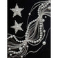 DIY Pearl Painting With Frame - Handmade Self-Adhesive Pearls - Starry Silk (30*40cm) C