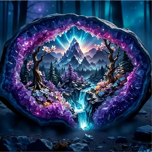 Diamond Painting - Full Round / Square - Amethyst View