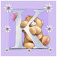 Diamond Painting - Full Round - Letter Bear
