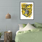 Diamond Painting - Full Round - Hufflepuff A
