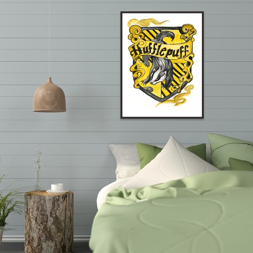 Diamond Painting - Full Round - Hufflepuff A