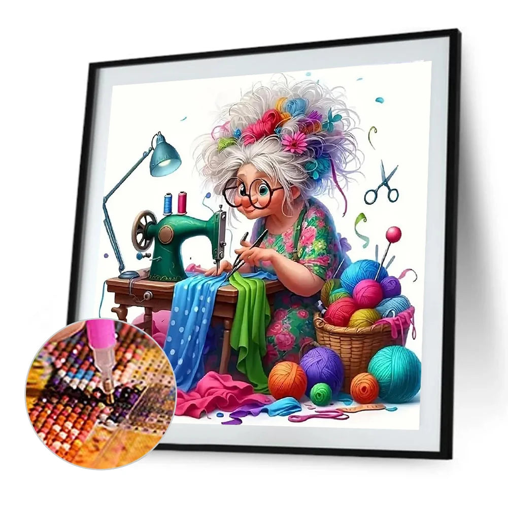 Diamond Painting - Full Round / Square - Granny Is Sewing