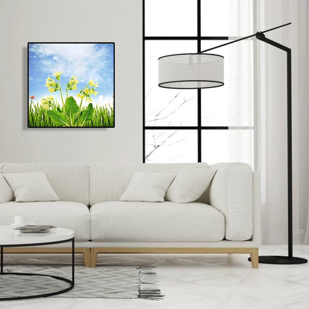 Diamond Painting - Full Round - Blue Sky Flower